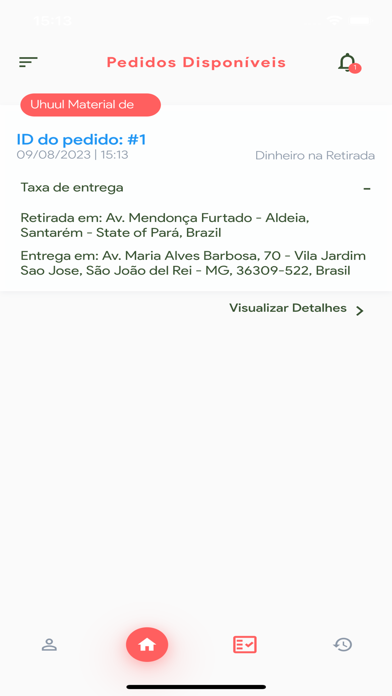 Uhull - Entregador Screenshot 1 - AppWisp.com Uhull - Entregador Screenshot 1 - AppWisp.com