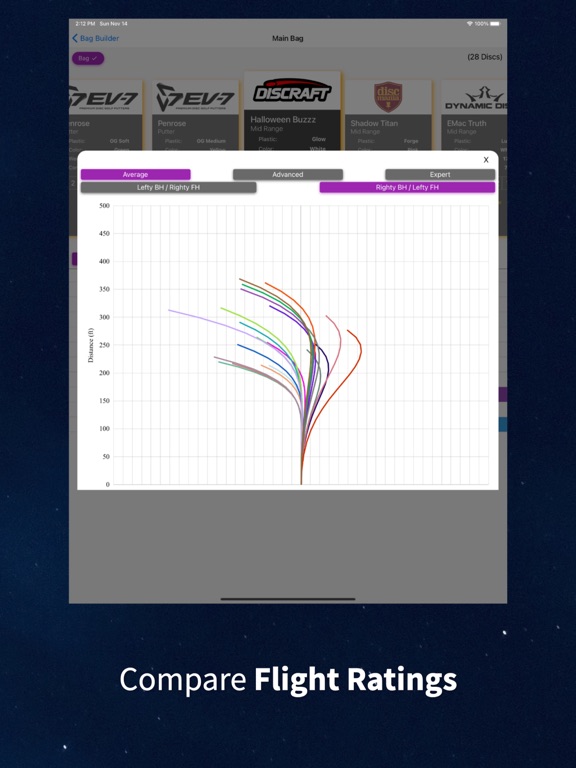 Squalla Disc Golf iPad screenshot 4 - Sports app