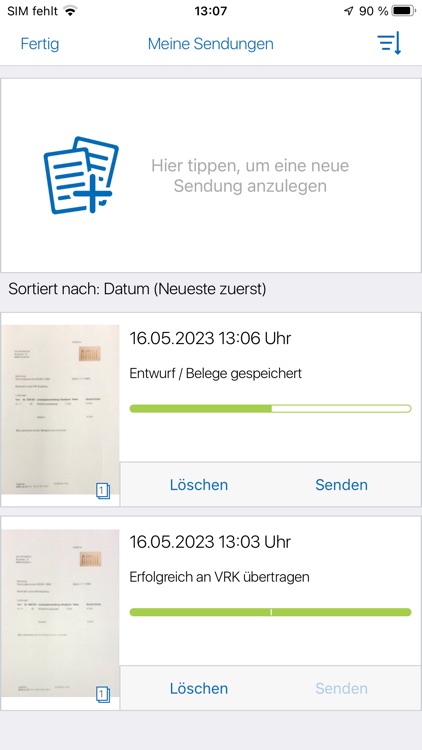 VRK Meine Belege screenshot-3