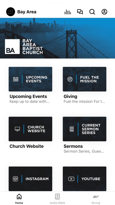 Bay Area Baptist Church Screenshot