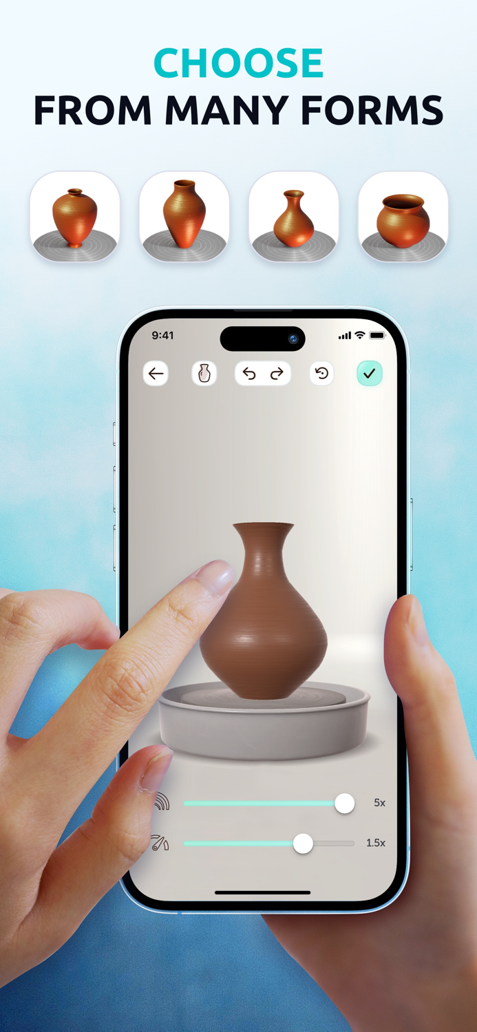 Pottery Sculpting 3D Clay