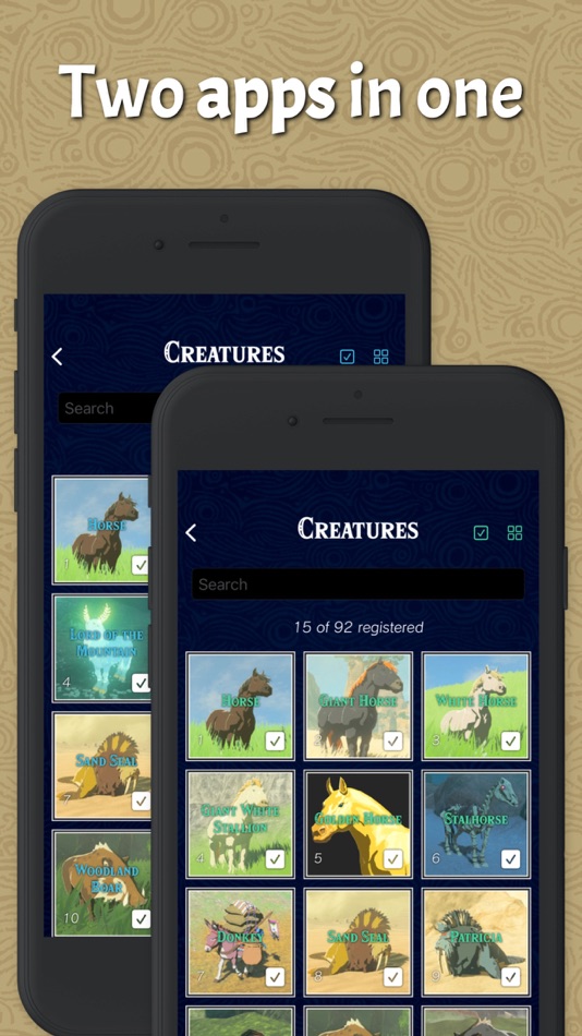 #7. Hyrule Compendium (iOS) By: Felipe Braunger Valio Desenvolvimento de Sistemas Ltda