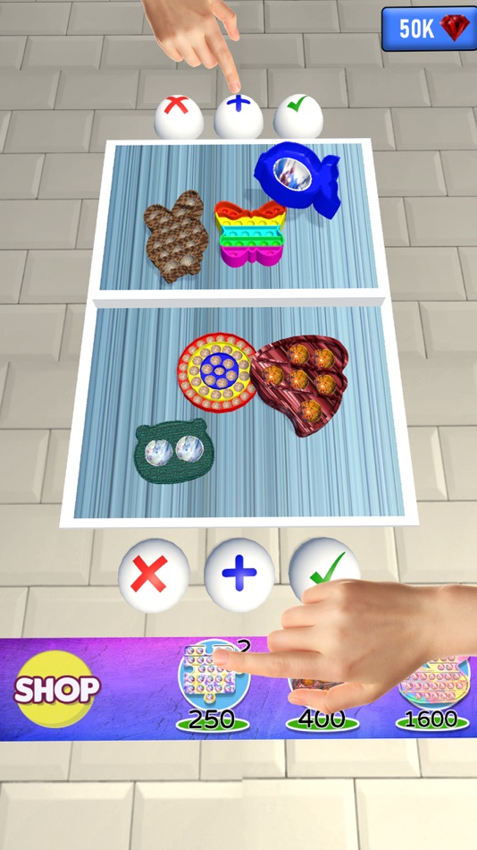 #3. Fidget Trade 3D: bubble pop it (iOS) Podle: Usman Ali