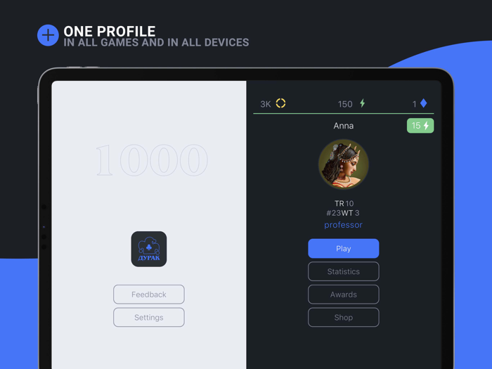 Card game 1000 online offline