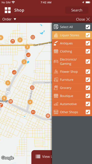 Visit Muskogee OK Screenshot