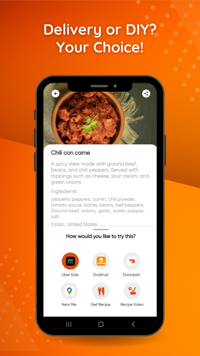 TasteDNA: Food Recommendations Screenshot