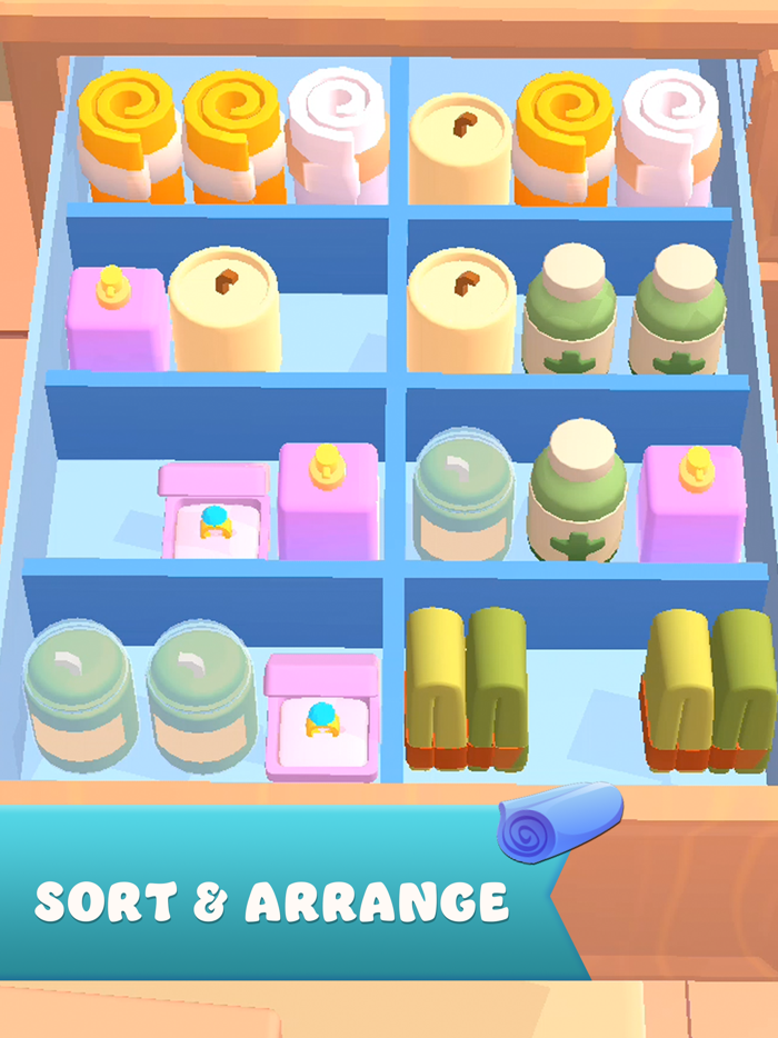 Tidy Match 3D Sort the Goods