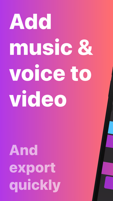 Add Music into Video Editorのおすすめ画像1
