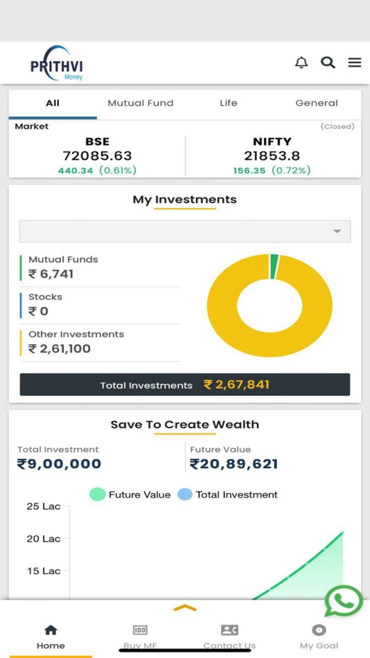 #1. Prithvi (iOS) 由: Prithvi Finmart