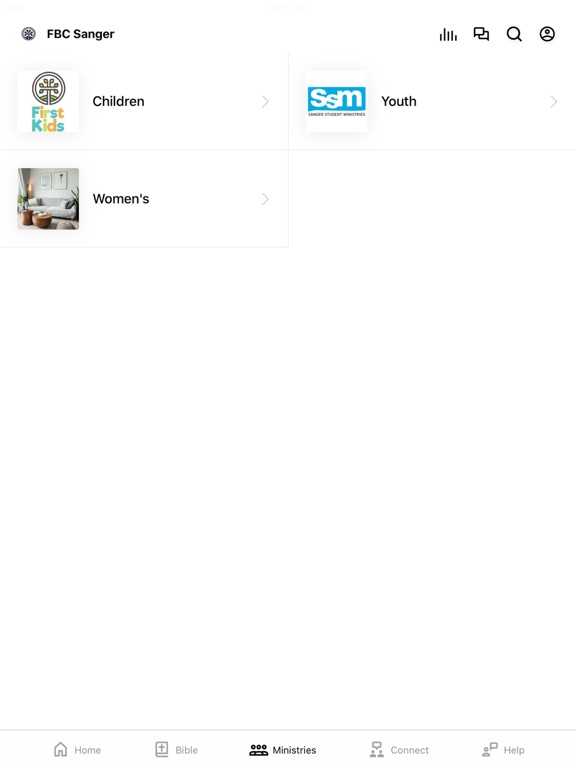 Screenshot #5 pour First Baptist - Sanger, TX