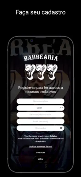 Game screenshot Barbearia 777 apk