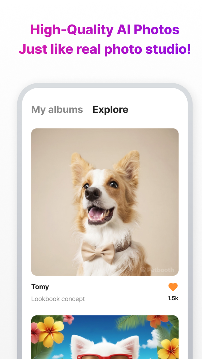 Petbooth - AI Pet Profile