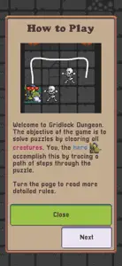 Gridlock Dungeon screenshot #2 for iPhone