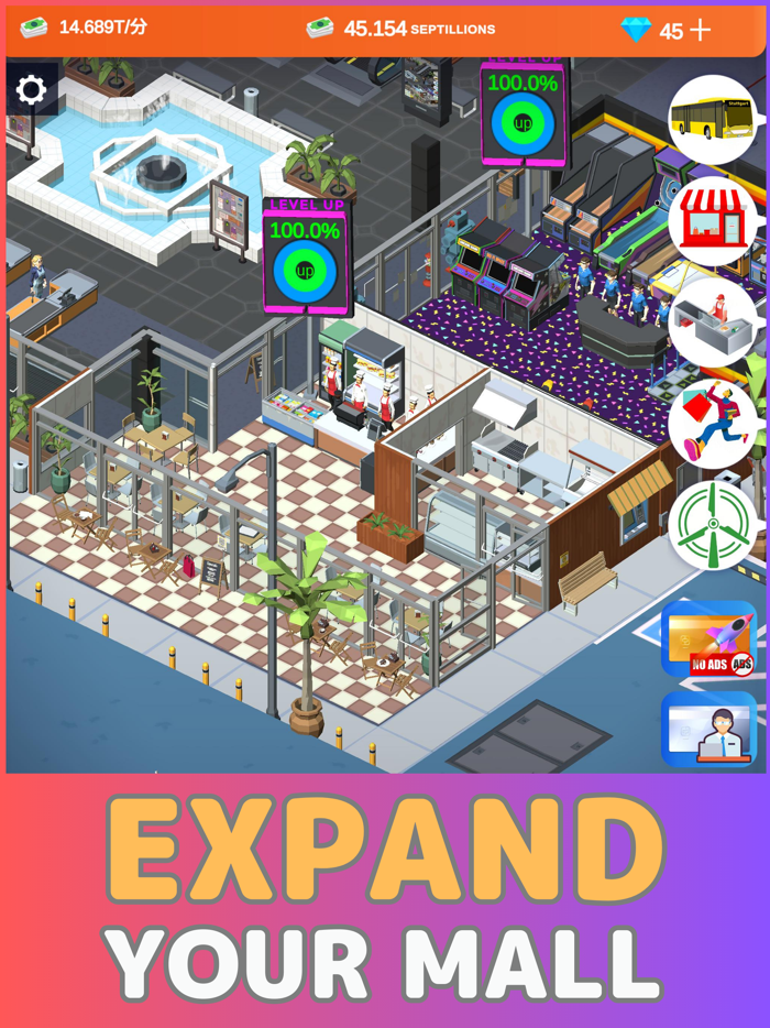 Idle Mall Tycoon - Tap Manager