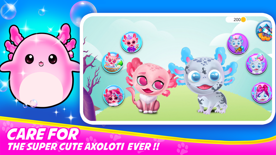 #2. Archie Axolotl : Squishy game (iOS) 来自: OUAZ GAMES
