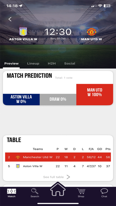 Fanzine - Women's Super League Screenshot
