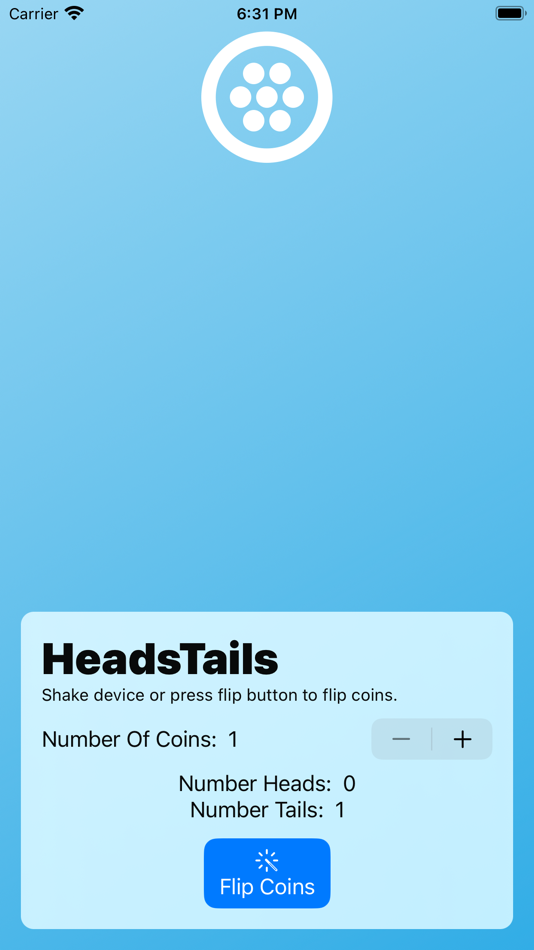 #1. HeadsTails (iOS) 来自: Jack Delaney