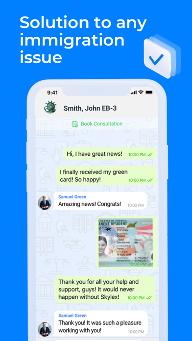 Skylex - Immigration Lawyer Screenshot