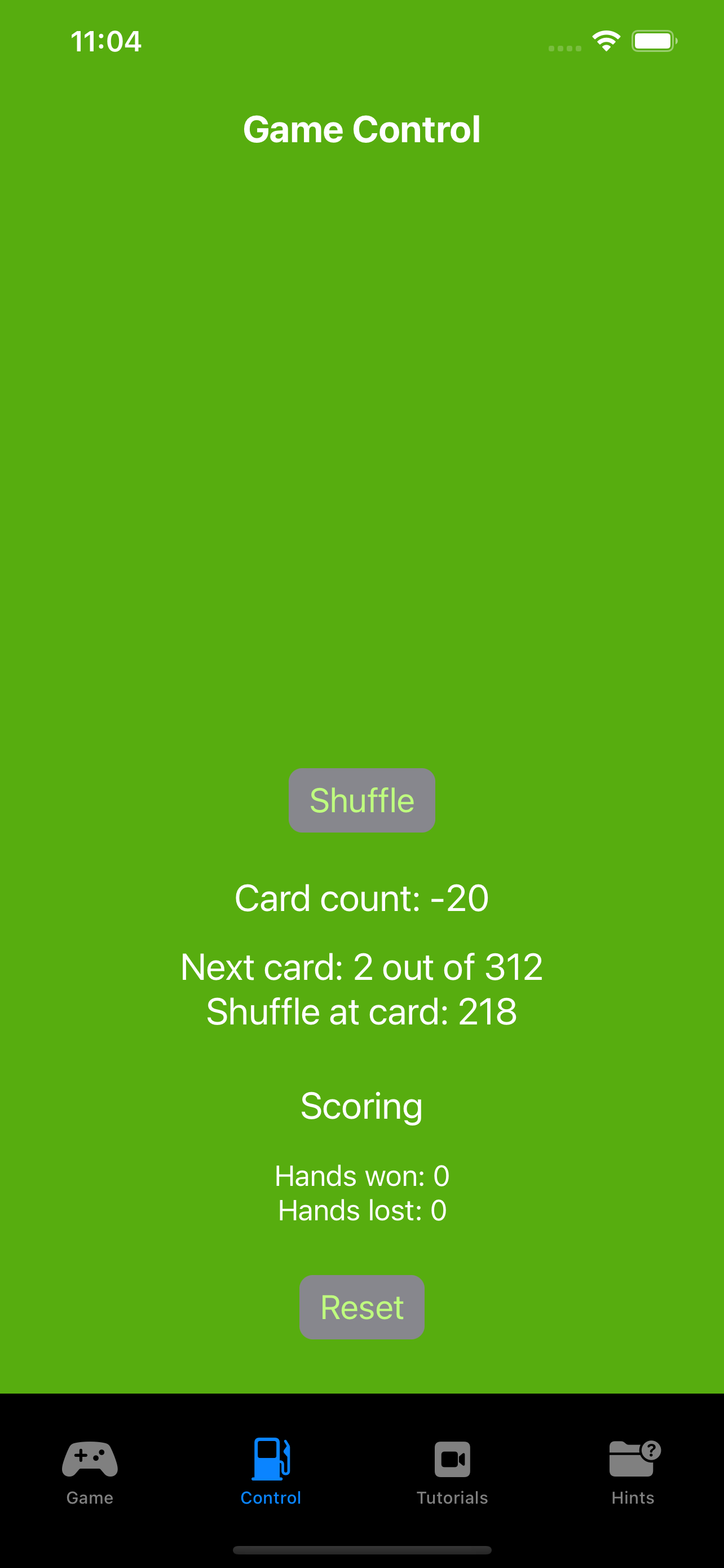 MyBlackjackTutor