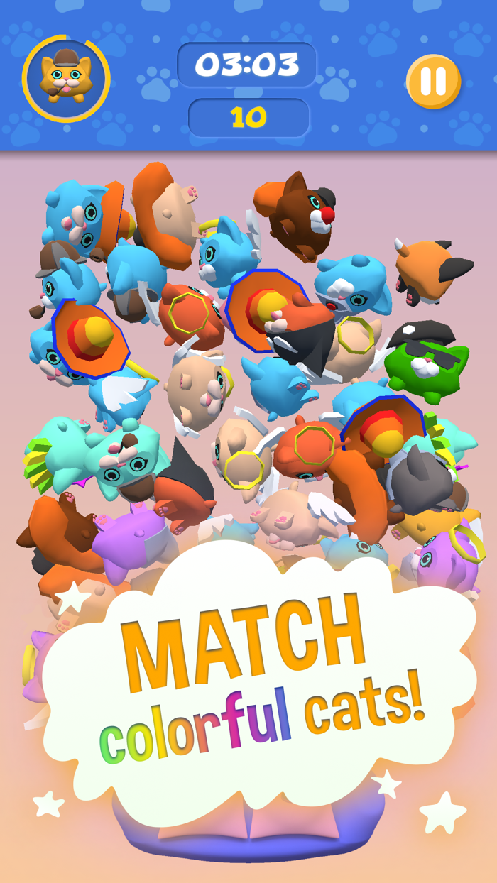 Match Cats 3D