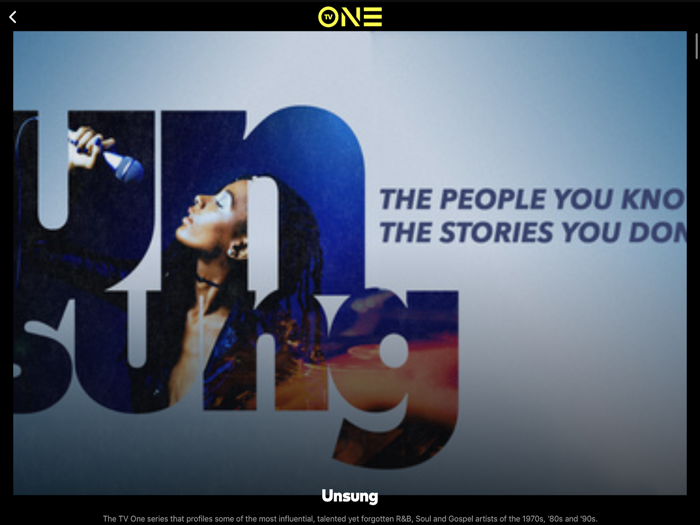 TVOne - Stream Full Episodes