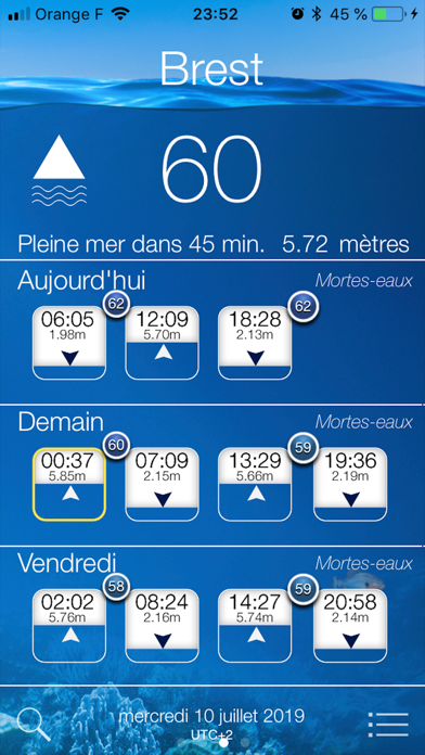 iMarées 2024 Screenshot 1 - AppWisp.com iMarées 2024 Screenshot 1 - AppWisp.com