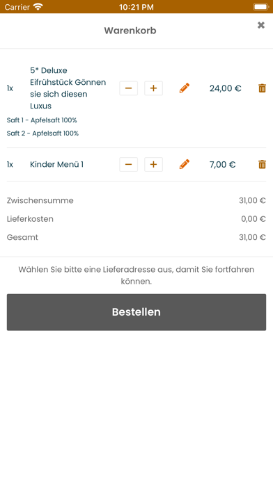 Guten Morgen Express Shop Screenshot