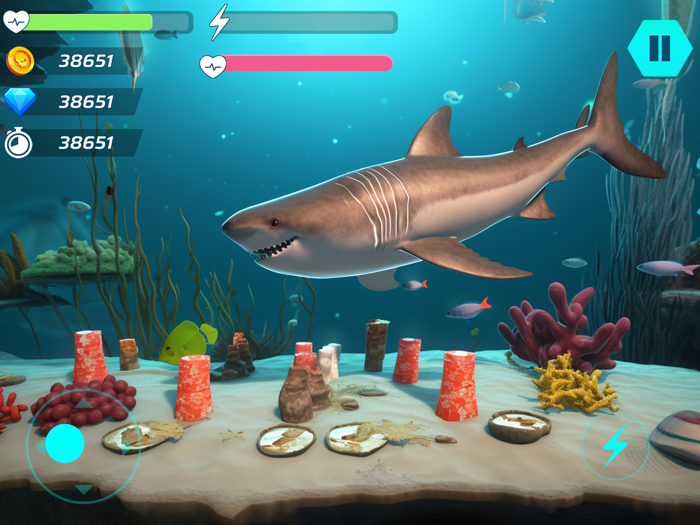 Angry Shark Hunting Shark Game