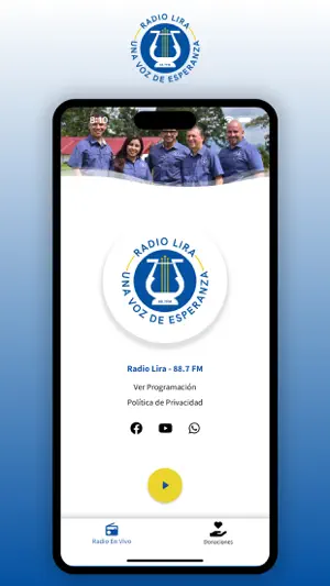 Radio Lira Oficial screenshot 1