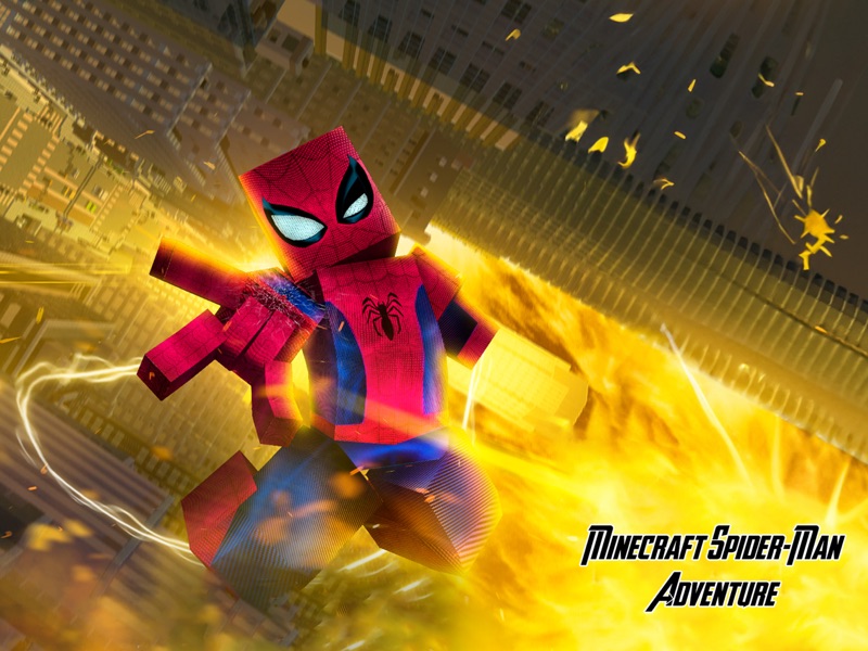 Minecraft Spider-Man Adventure screenshot 5