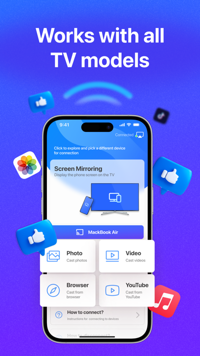 Screen Mirror: Air Cast to TV Screenshot
