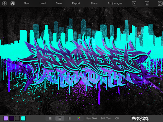 Screenshot #6 pour Graffiti Fonts - Graffwriter