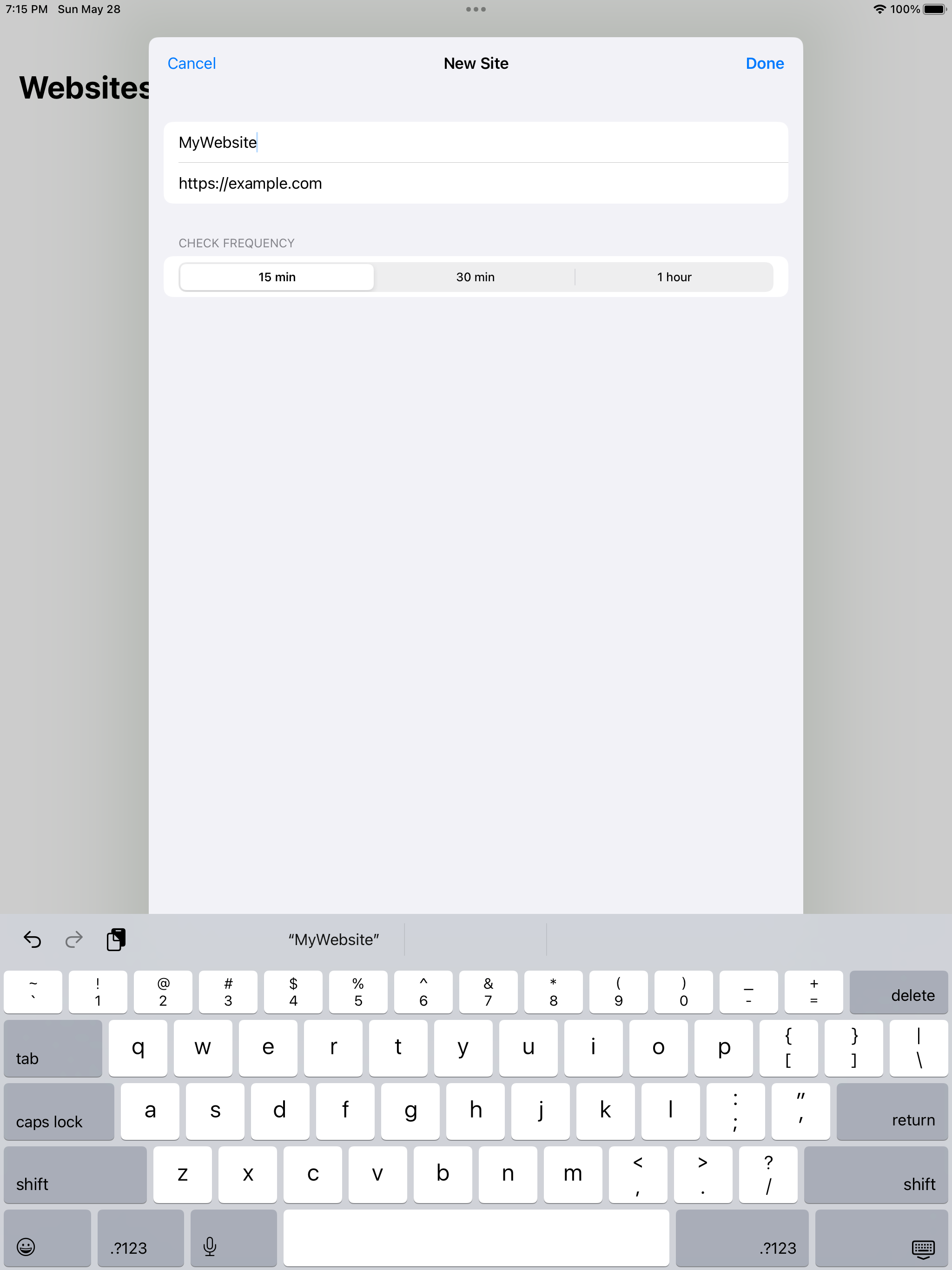 StatusWidgets