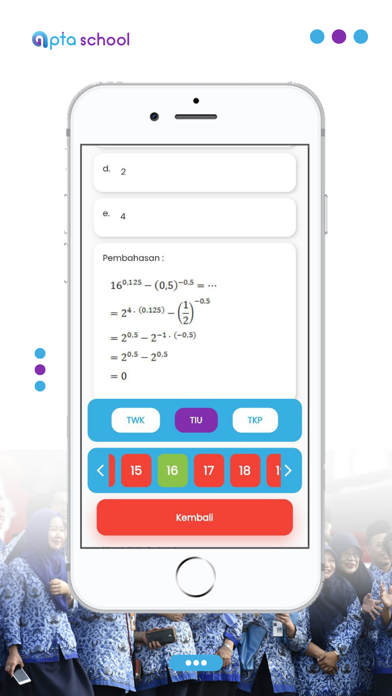 Bimbel BUMN - Apta School Screenshot