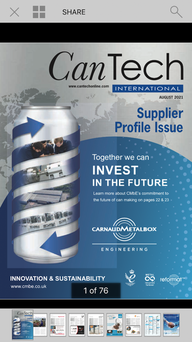 CanTech International Screenshot