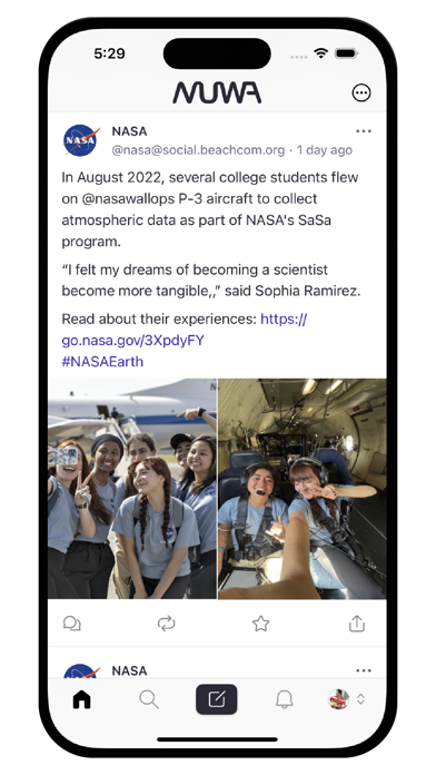 NuwaSocial Screenshot