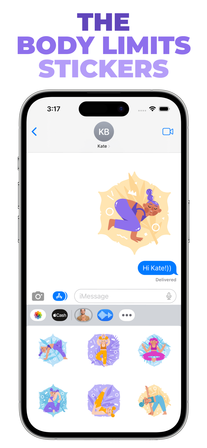 The Body Limits stickers