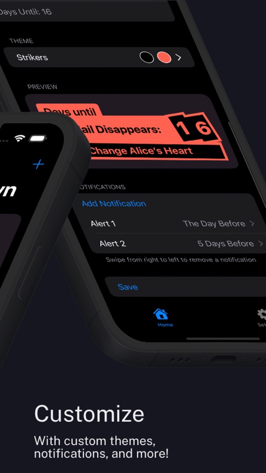 #2. Phantom Countdown (iOS) Bởi: Matthew Sinex