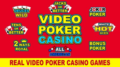 Video Poker - Casino Games Screenshot