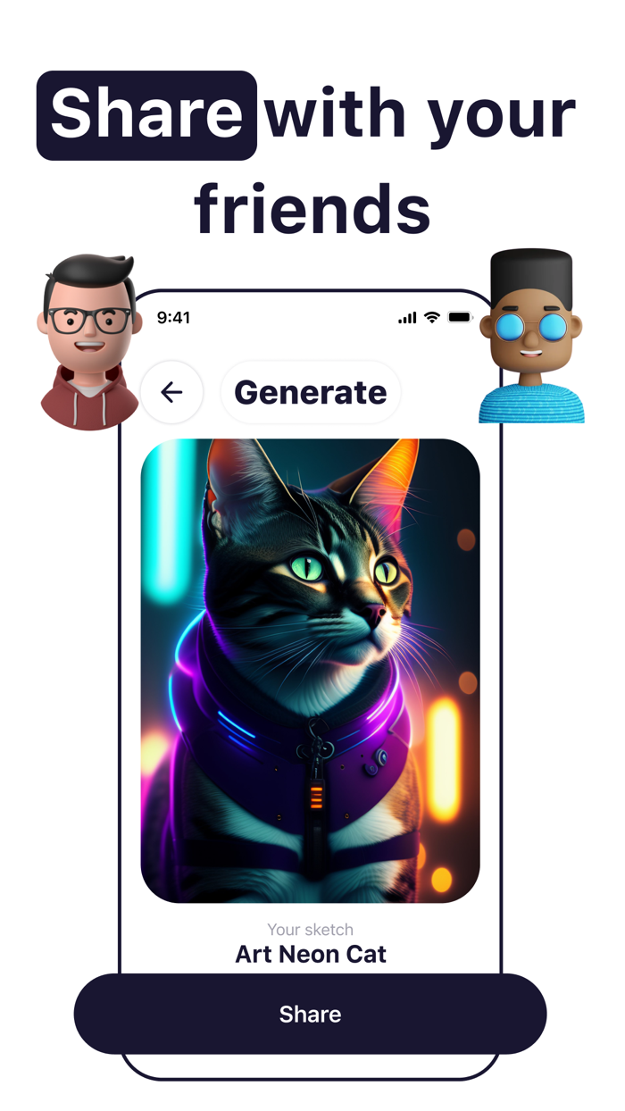 ArtBlend - AI Generate