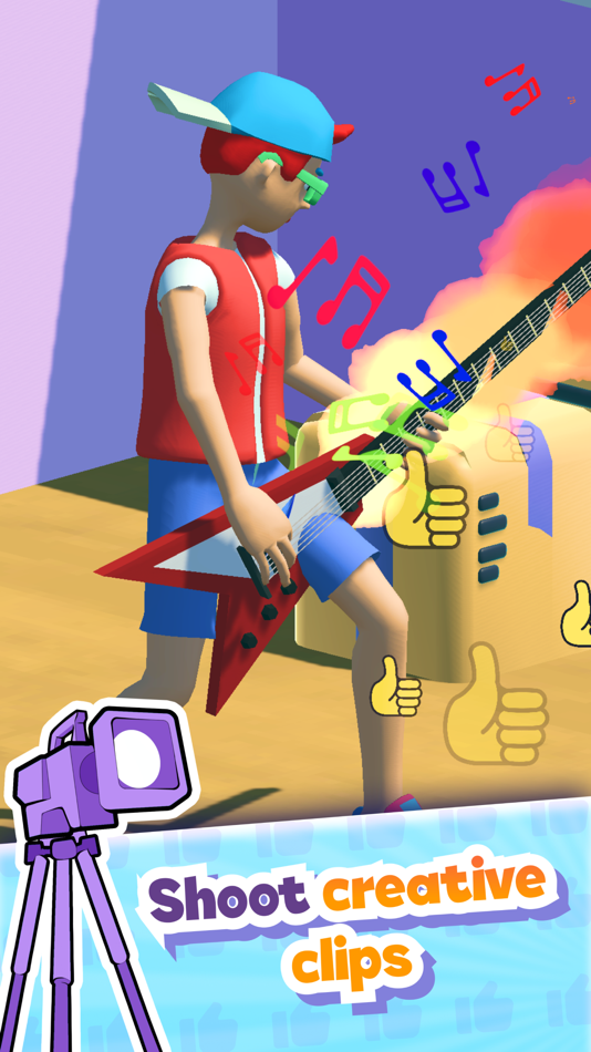 #2. A4 Vlogger: idle simulator (iOS) 由: Ip investment