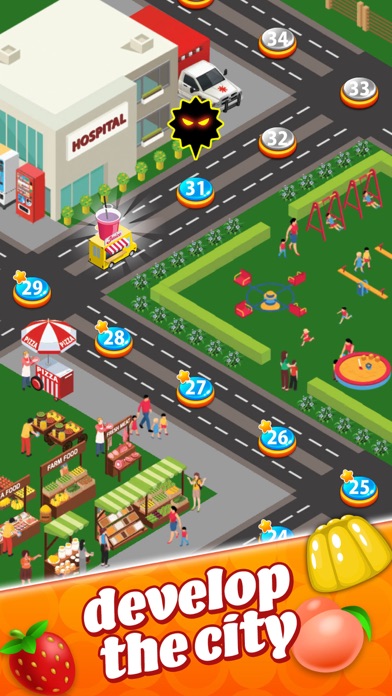 Match3: Fresh Juice Fever Screenshot