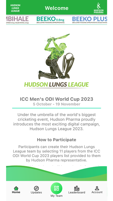Hudson Lungs League Screenshot 2 - AppWisp.com