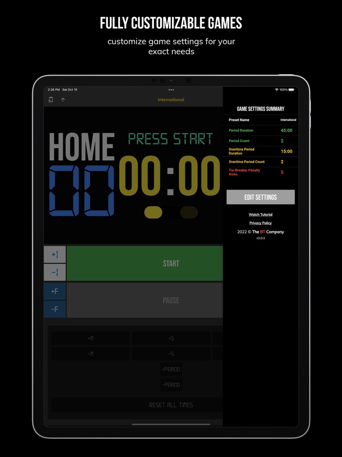 BT Soccer-Football Controller