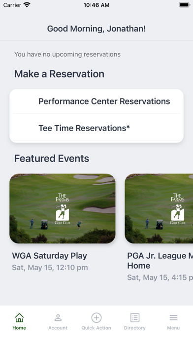 The Farms Golf Club Screenshot