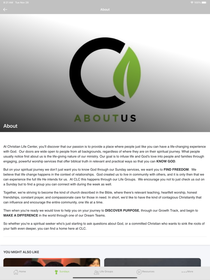 Christian Life Center - clc.tv