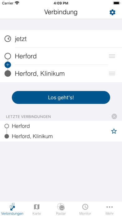 Bus App Kreis Herford Screenshot
