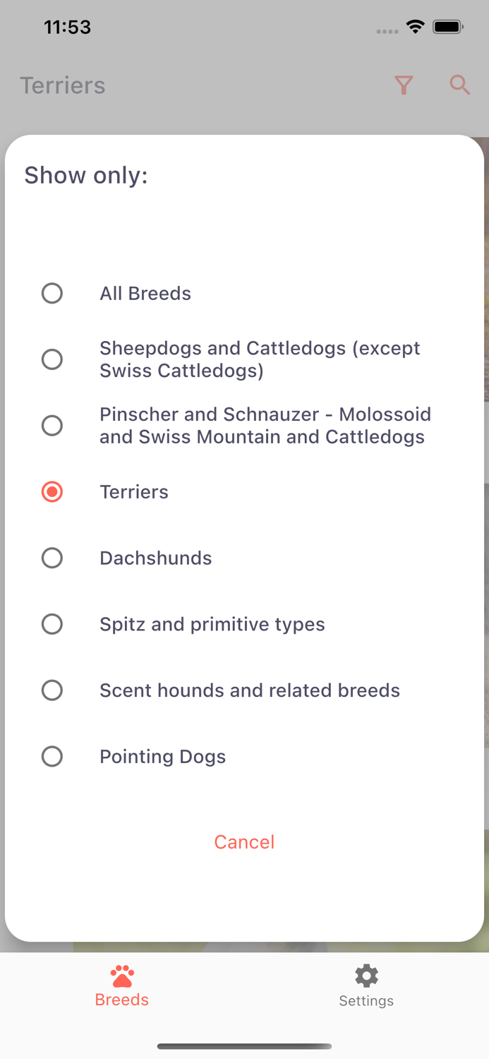 Paws Dog and Puppy Breeds