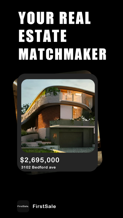 FirstSale. Home Matchmaker. Screenshot