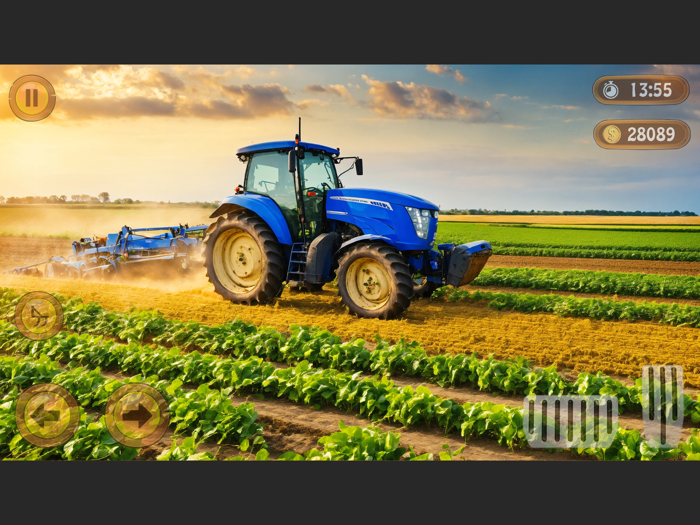 Tractor Farming Driving Games